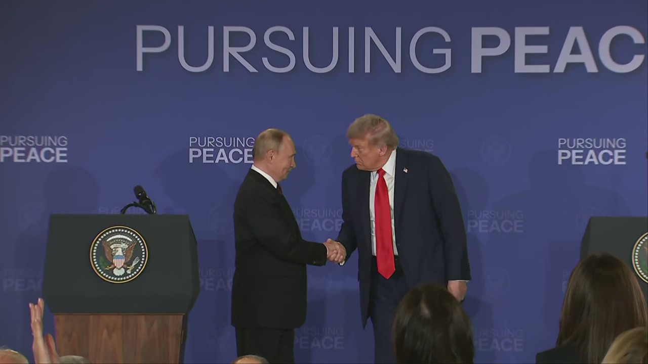 Trump, Putin hold joint news conference on Ukraine's future