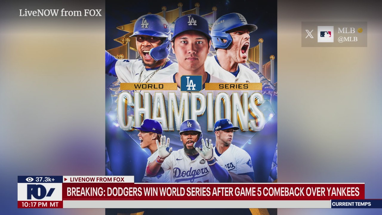 Dodgers win World Series over Yankees