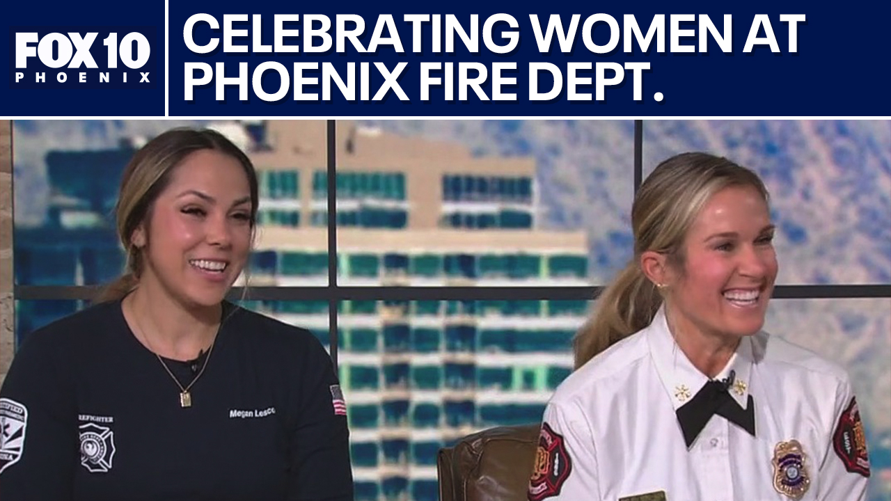 Recognizing women leaders in the Phoenix Fire Dept.