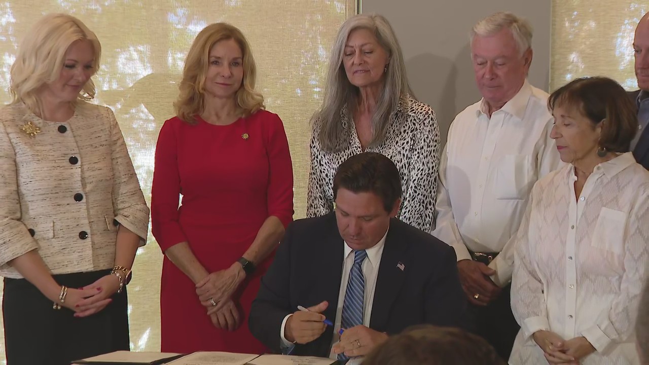 Gov. DeSantis signs bills to help condo owners