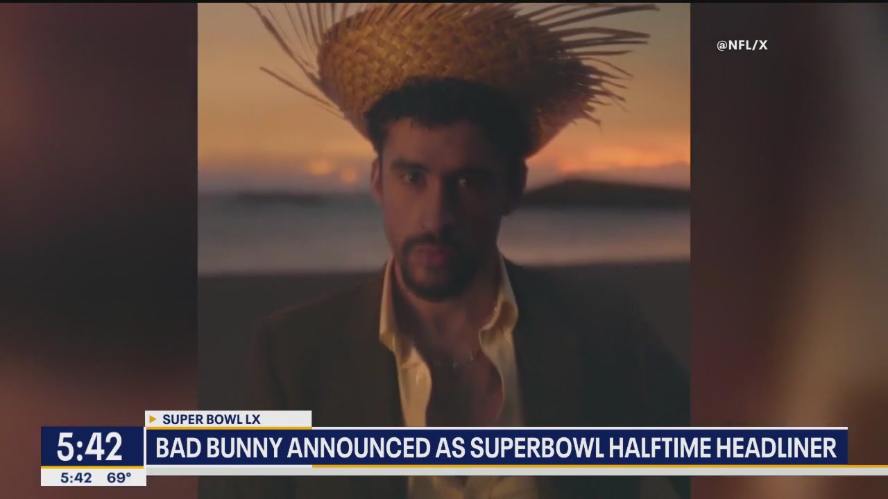 Bad Bunny to headline Super Bowl LX Halftime Show