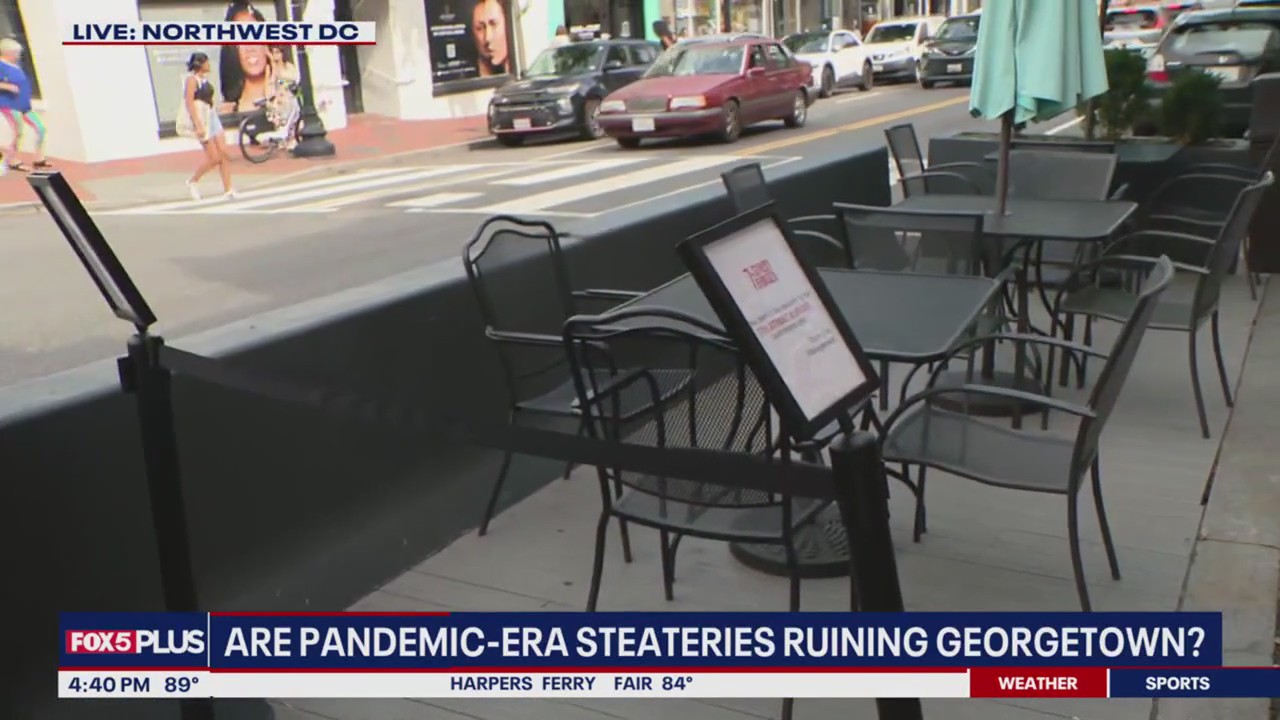 DC residents want outdoor eateries cleaned up