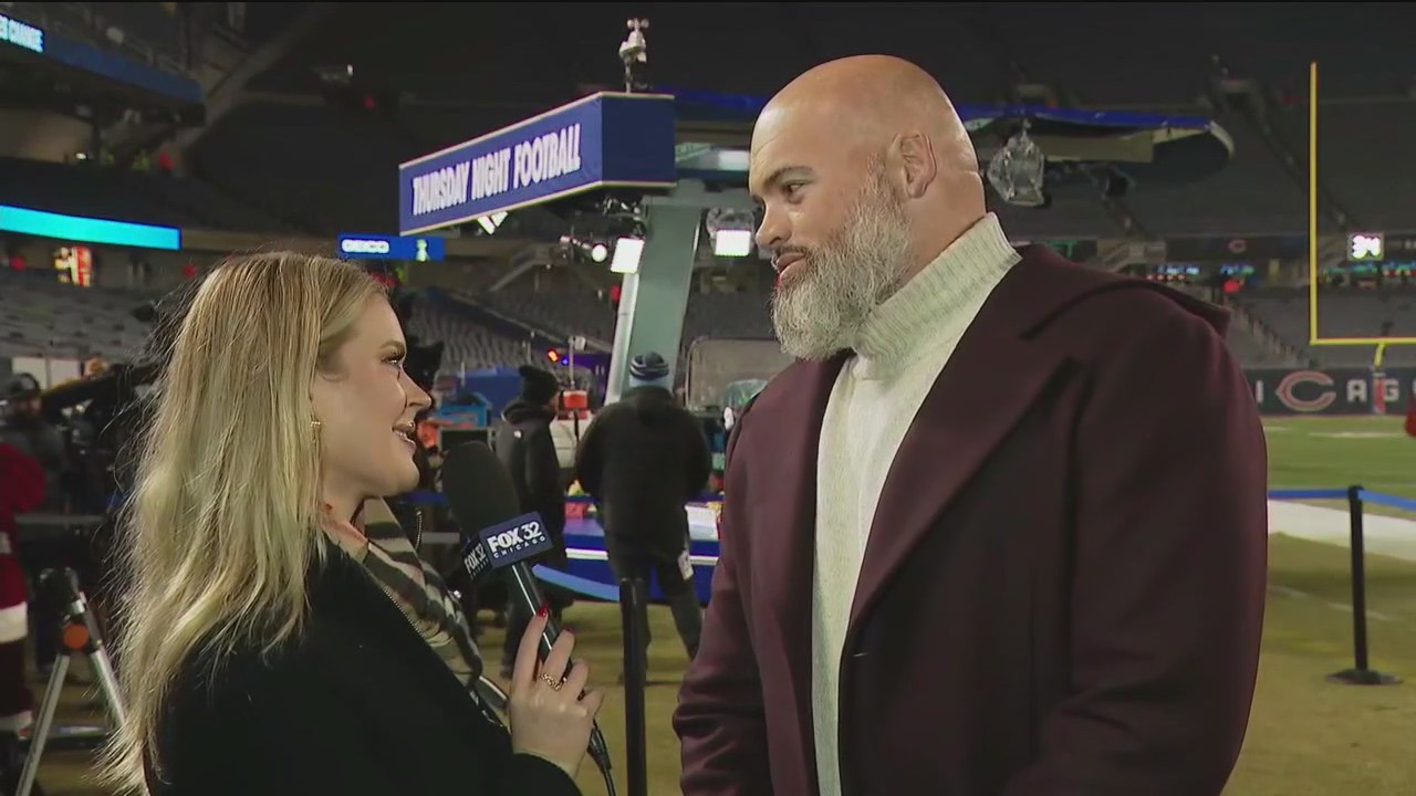 Bears Game Day Live: Cassie chats with Super Bowl champ Andrew Whitworth
