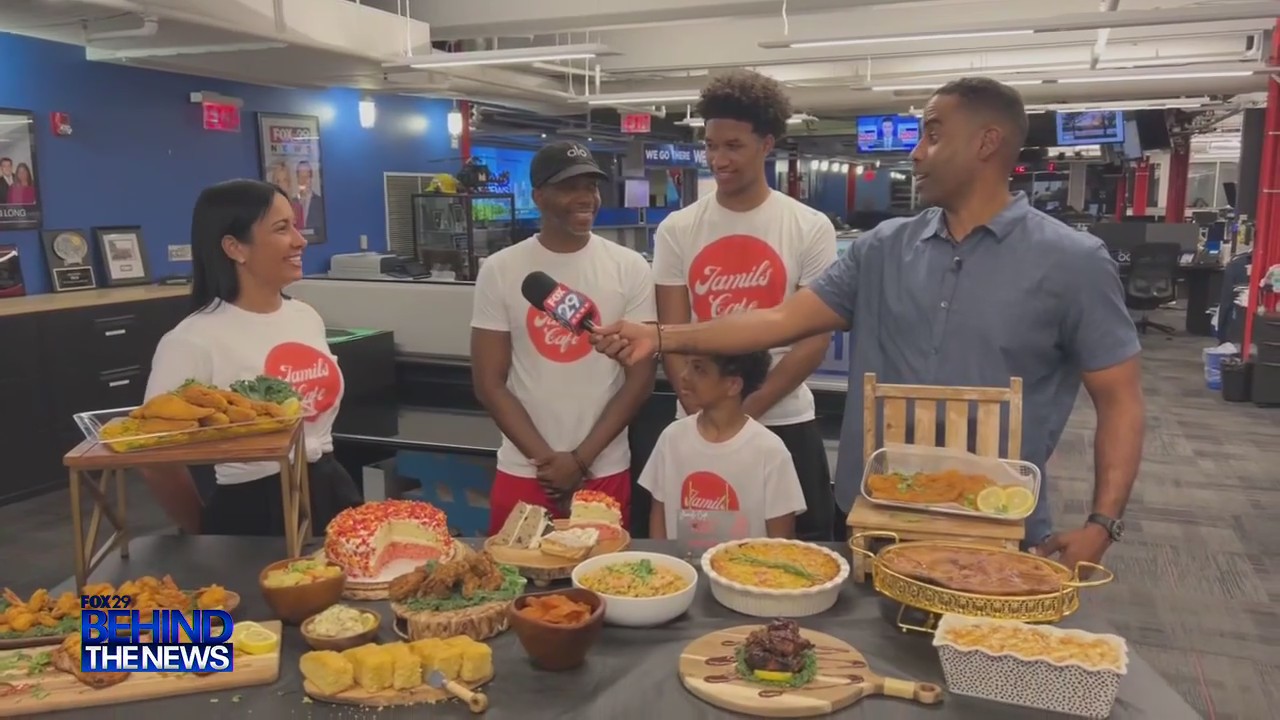 FOX 29 Behind The News: What's For Dinner? - Jamil's Cafe
