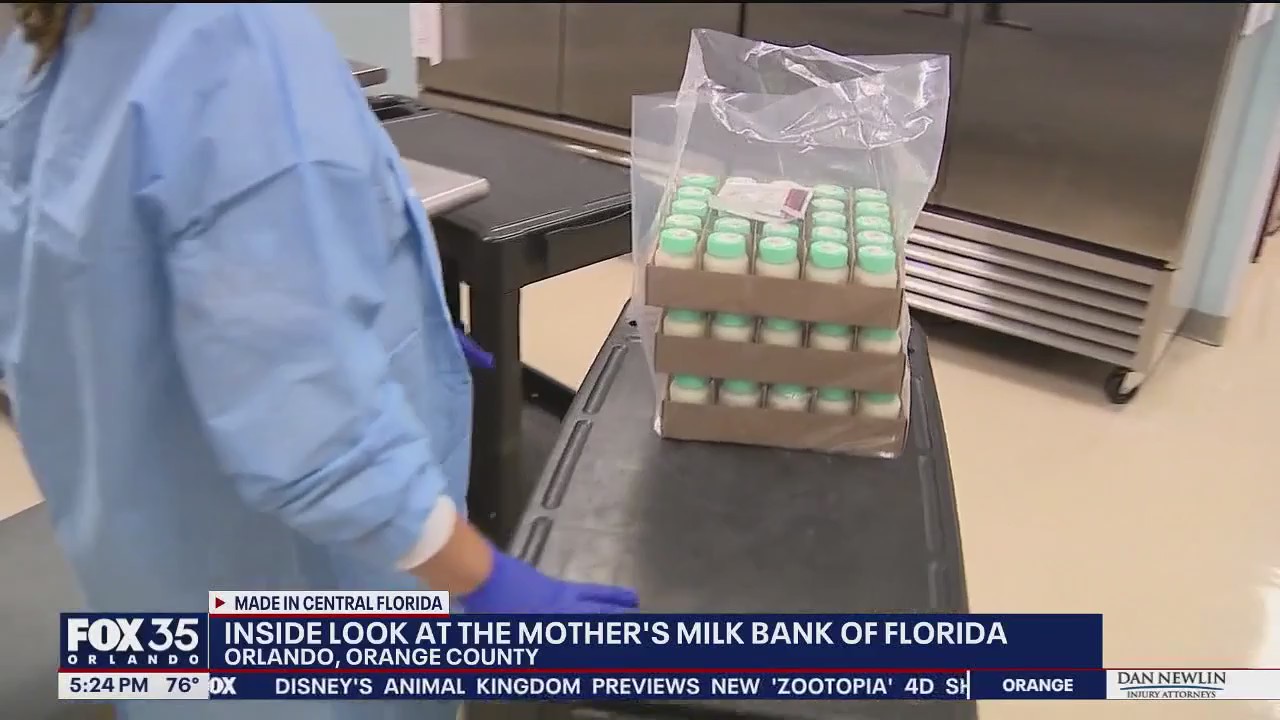 Mother’s Milk Bank of Florida  helping state’s most fragile newborns