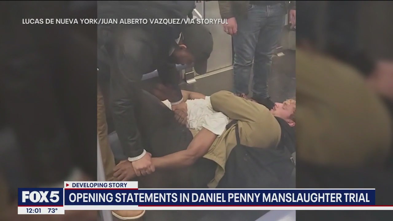 Opening statements begin in subway chokehold death