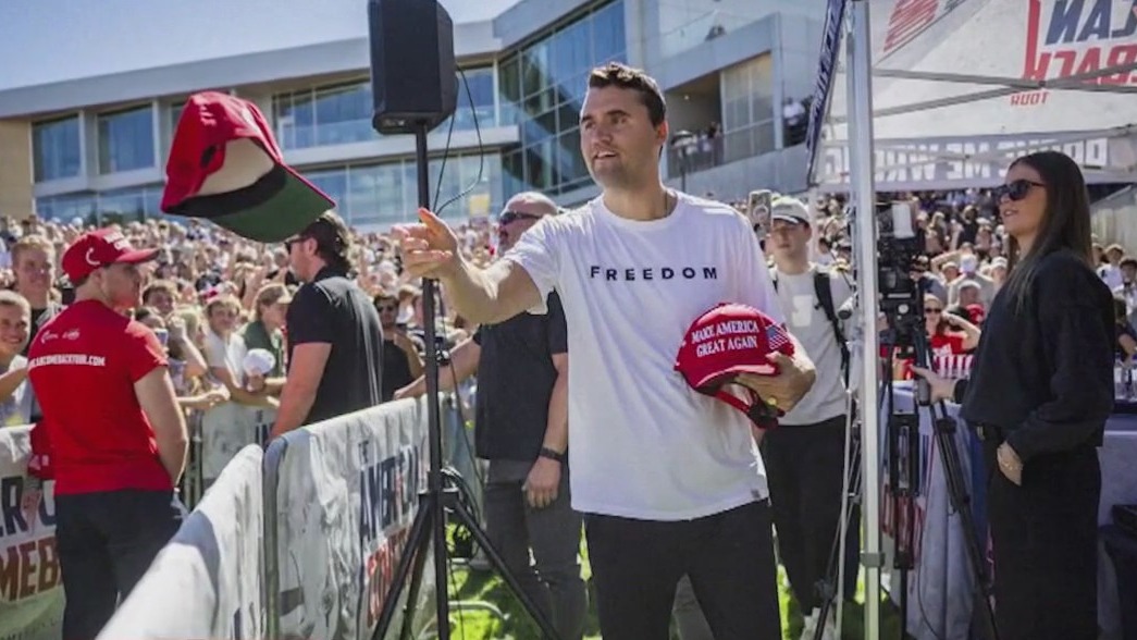 Charlie Kirk shooting: Suspect remains on the run