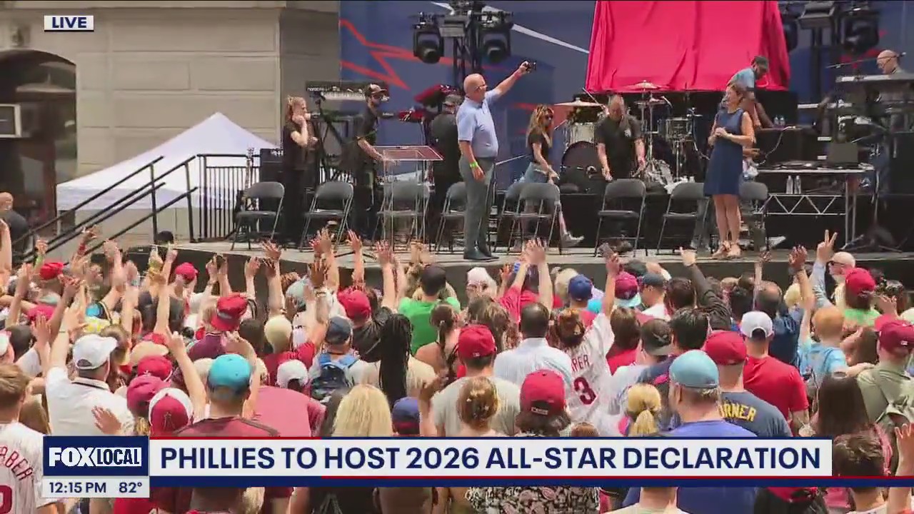Tom McCarthy at Phillies' All-Star Announcement: America 250