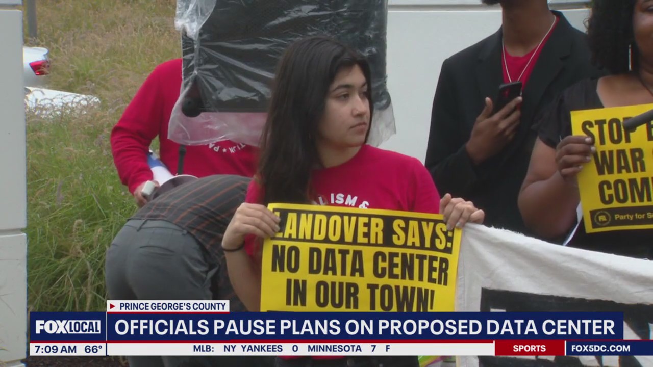 PG County officials move to pause data center projects