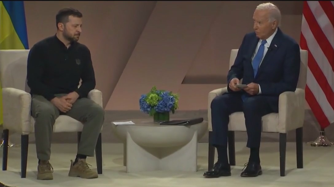 Biden meets with Zelenskyy at NATO Summit