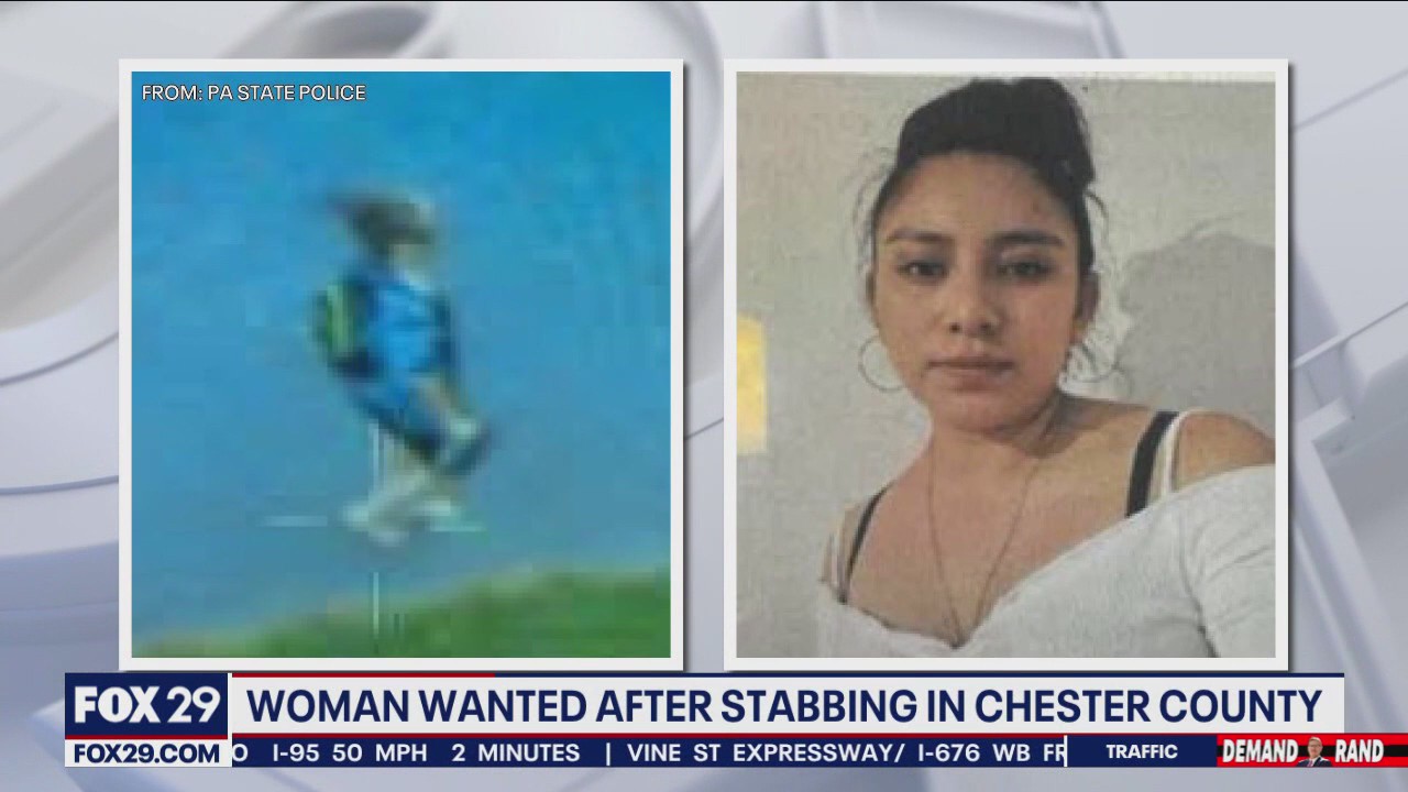 Woman wanted after stabbing in Chester County