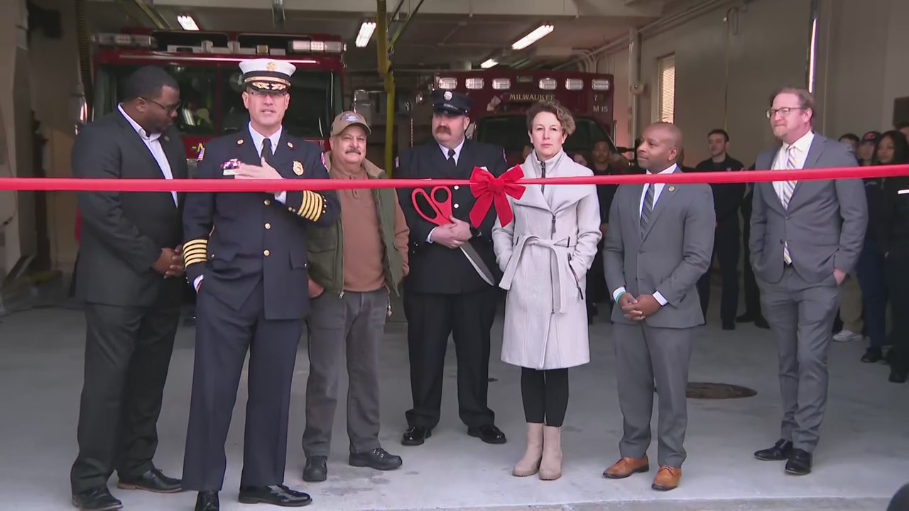 Milwaukee fire station at 8th and Hayes reopening