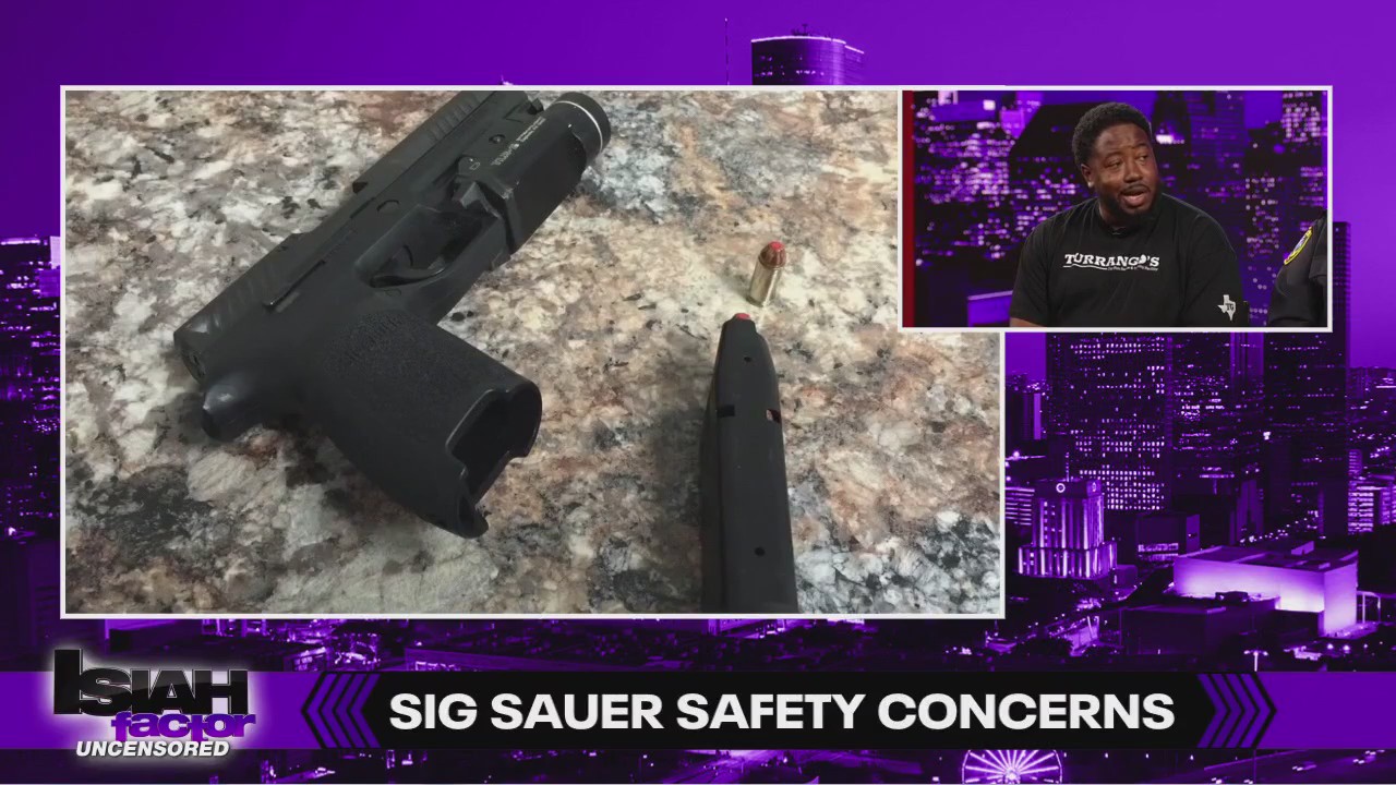 Sig Sauer gun safety concerns