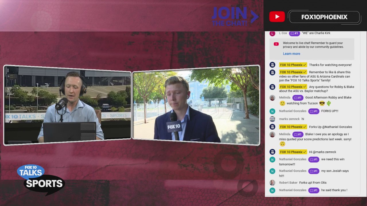 ASU at Baylor & Cardinals at 49ers game previews | FOX 10 Talks Sports: Pregame