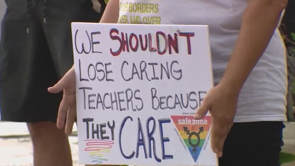 Brevard Teacher's Union calls out superintendent over fired teacher