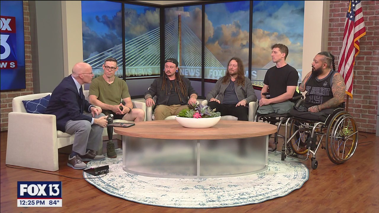 Injured veterans form band together