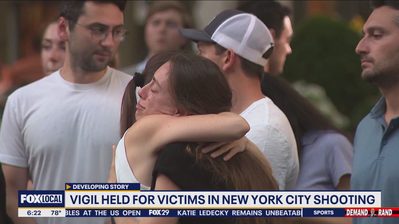 NYC shooting: Vigil held for 4 victims of Midtown Manhattan office shooting