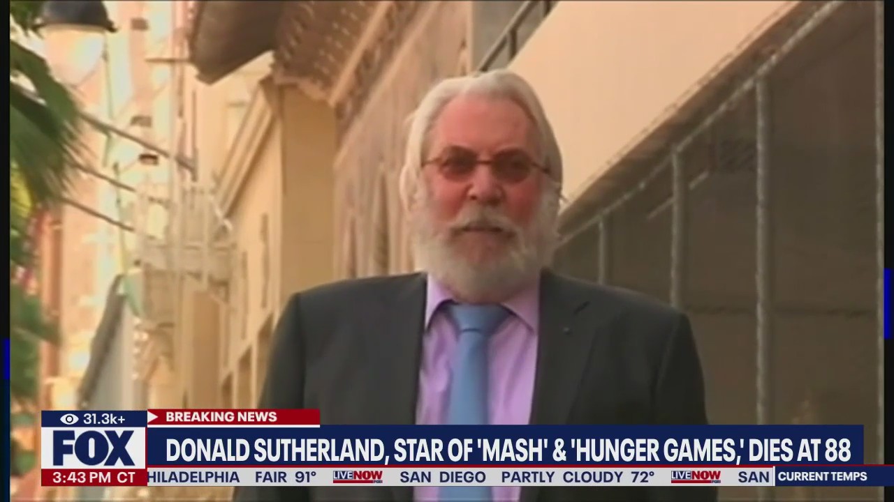 Remembering 'Hunger Games' star Donald Sutherland