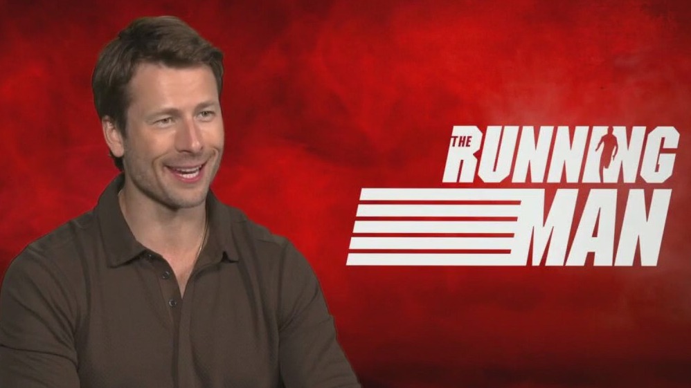 Glen Powell talks "The Running Man"