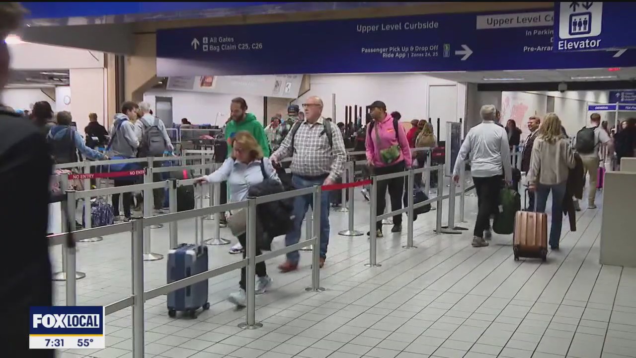 Dallas Airport security live line updates