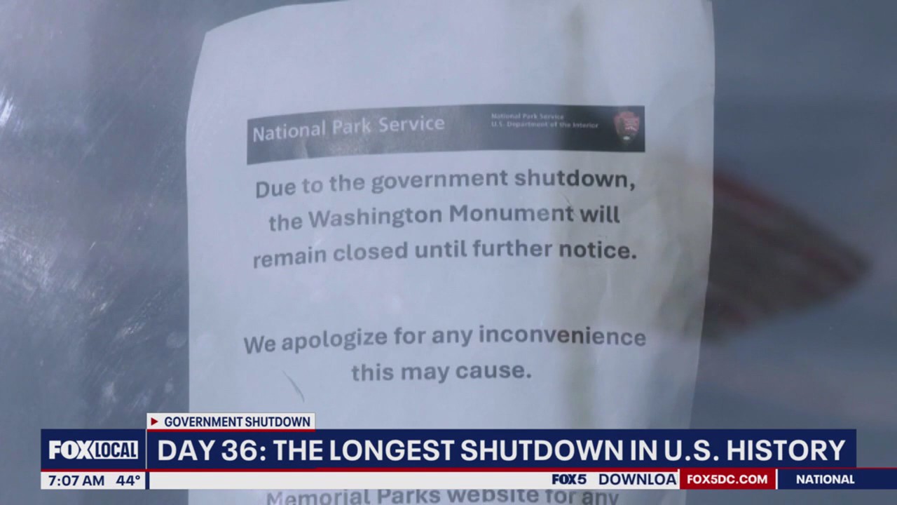 Government Shutdown: Day 36 sets record for longest in history