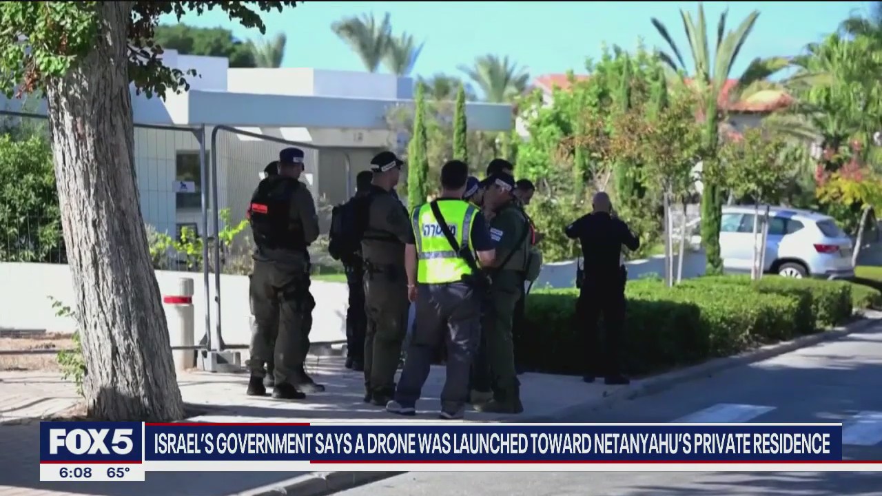 Drone targets the Israeli prime minister’s house during new barrages with Hezbollah