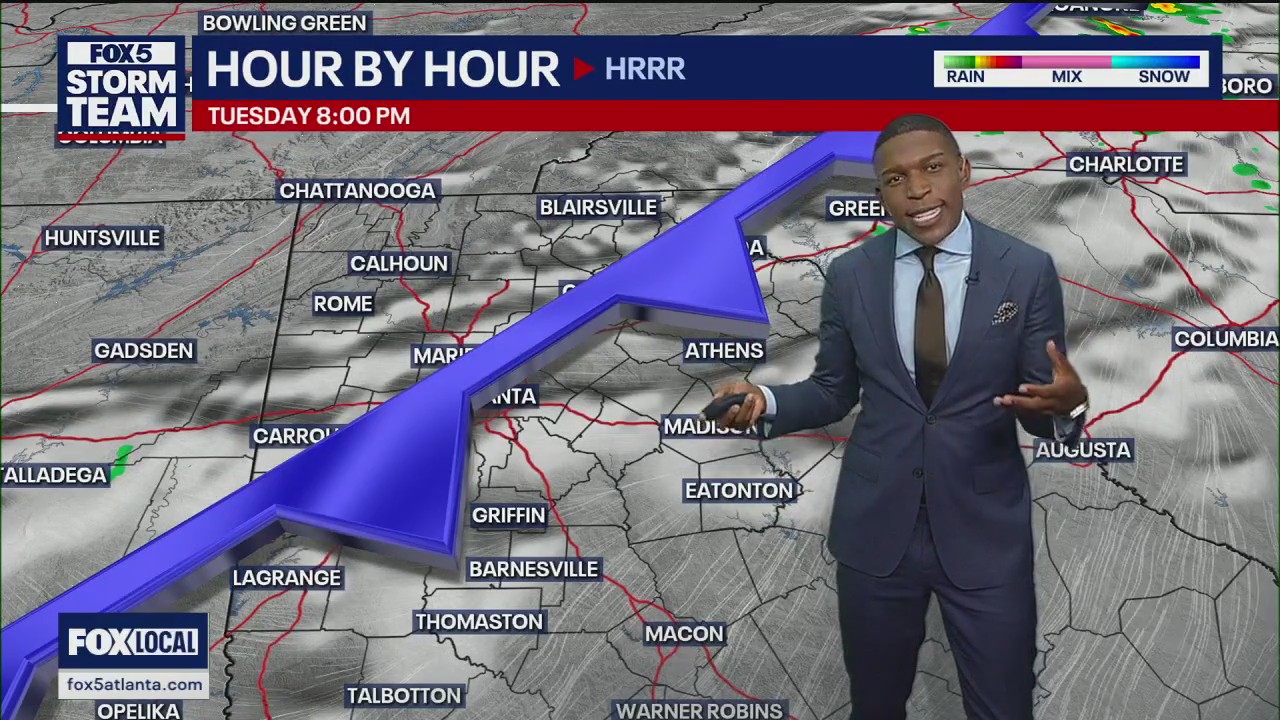 Tuesday afternoon forecast