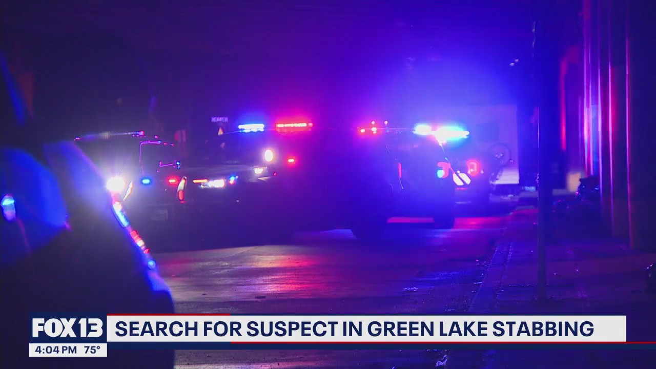 Police search for suspect in Green Lake stabbing