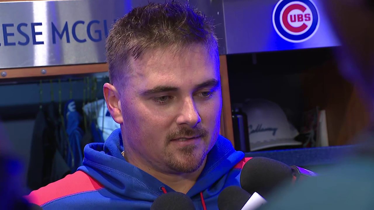 Cubs catcher Reese McGuire talks Fridays game, Sammy Sosas influence