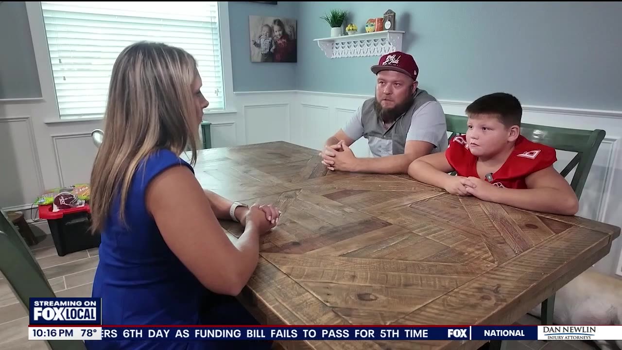 Dad banned from child's football game over national anthem