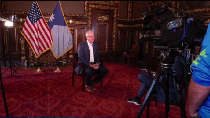 Gov. Walz exclusive: Hortman assassination, political future