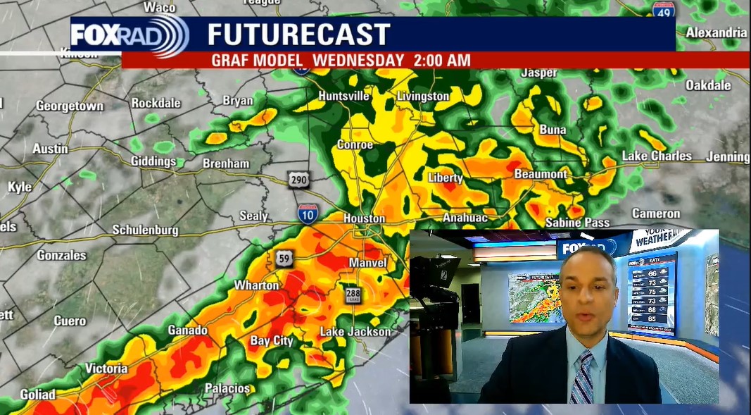 Severe weather chances on Christmas, 2024 flooding