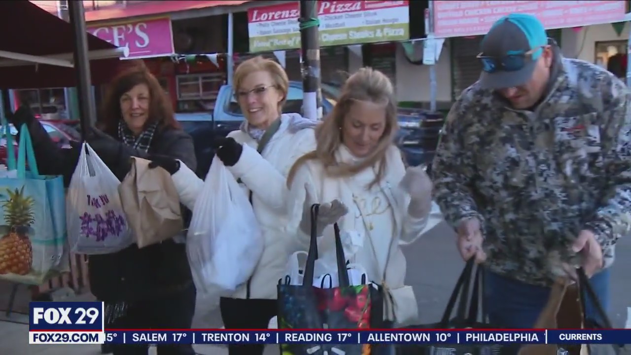 Last-minute shopping for the holidays