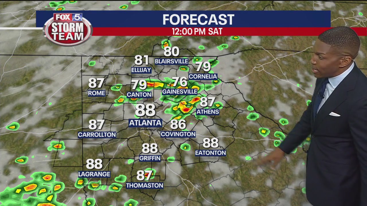 Friday night weather forecast