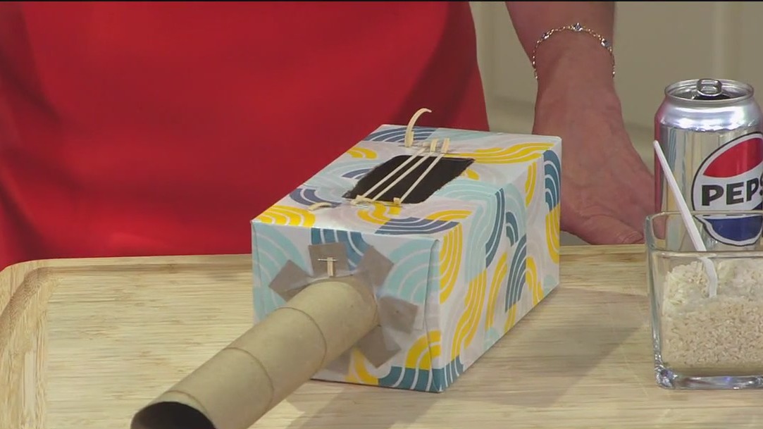 Instruments kids can make at home