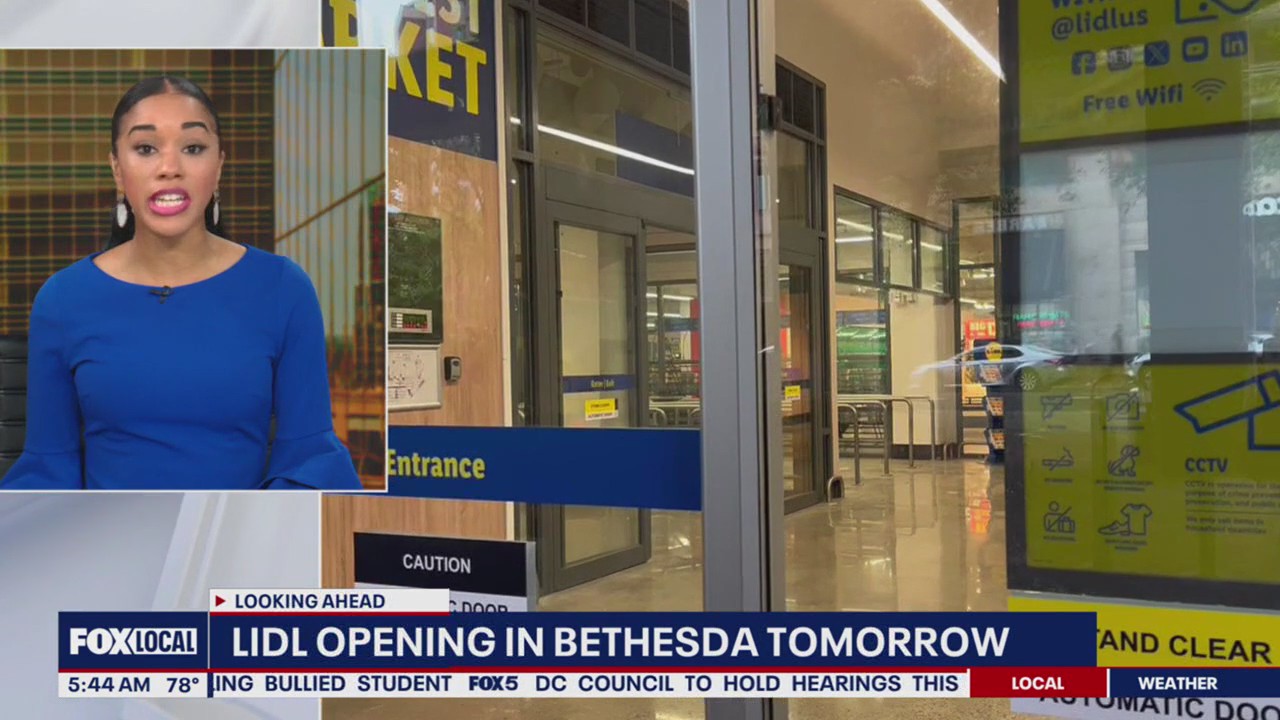 Lidl Bethesda: New store opening Wednesday