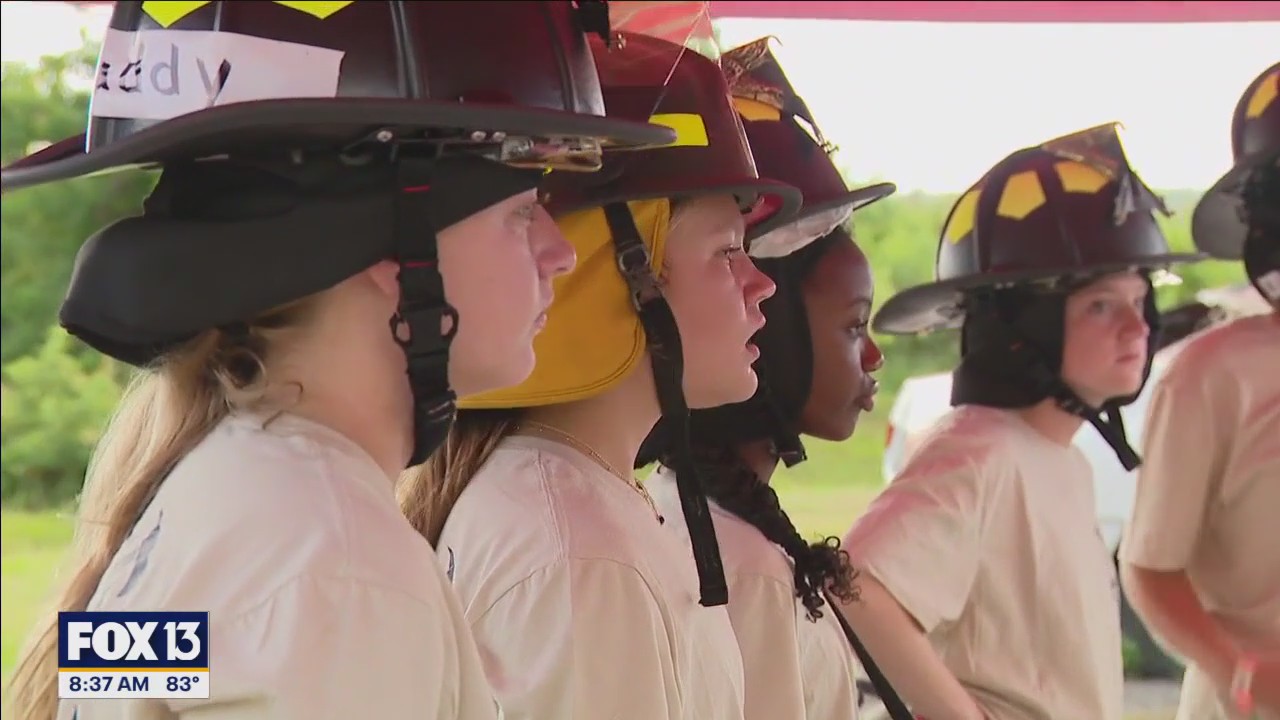 Girls firefighter camp inspiring next generation