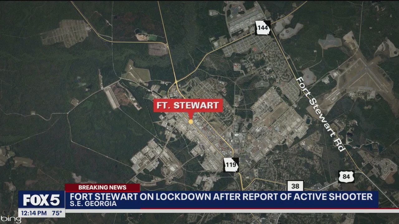 Fort Stewart on lockdown after active shooter report