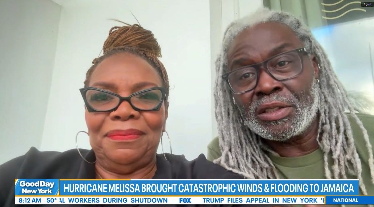 Couple currently visiting Jamaica during Hurricane Melissa