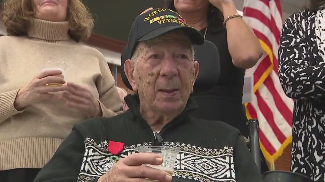 101-Year-Old WWII veteran honored with French Legion of Honor