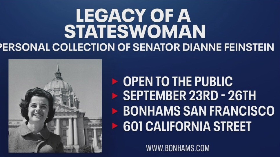 Feinstein personal collection up for auction