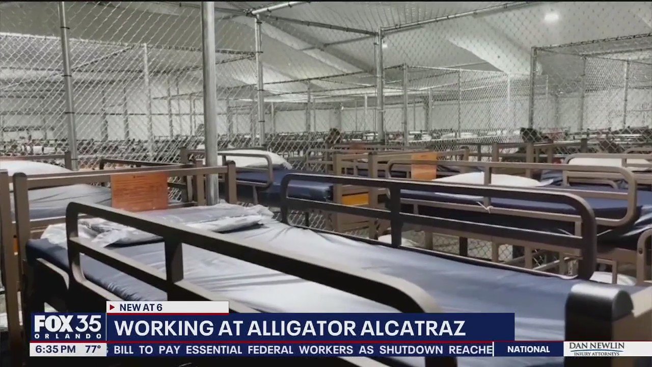 Government shutdown halts ‘Alligator Alcatraz’ court fight