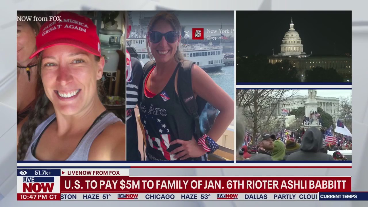 US to pay $5 million to Ashli Babbit family