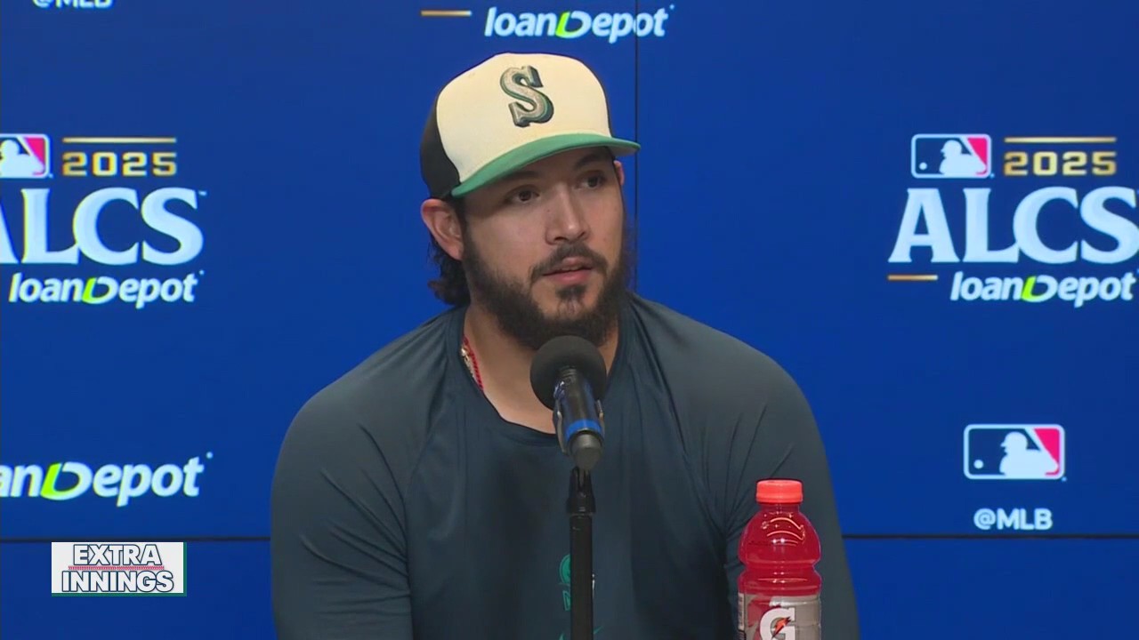 Closer Andrés Muñoz on Mariners' ALCS Game 2