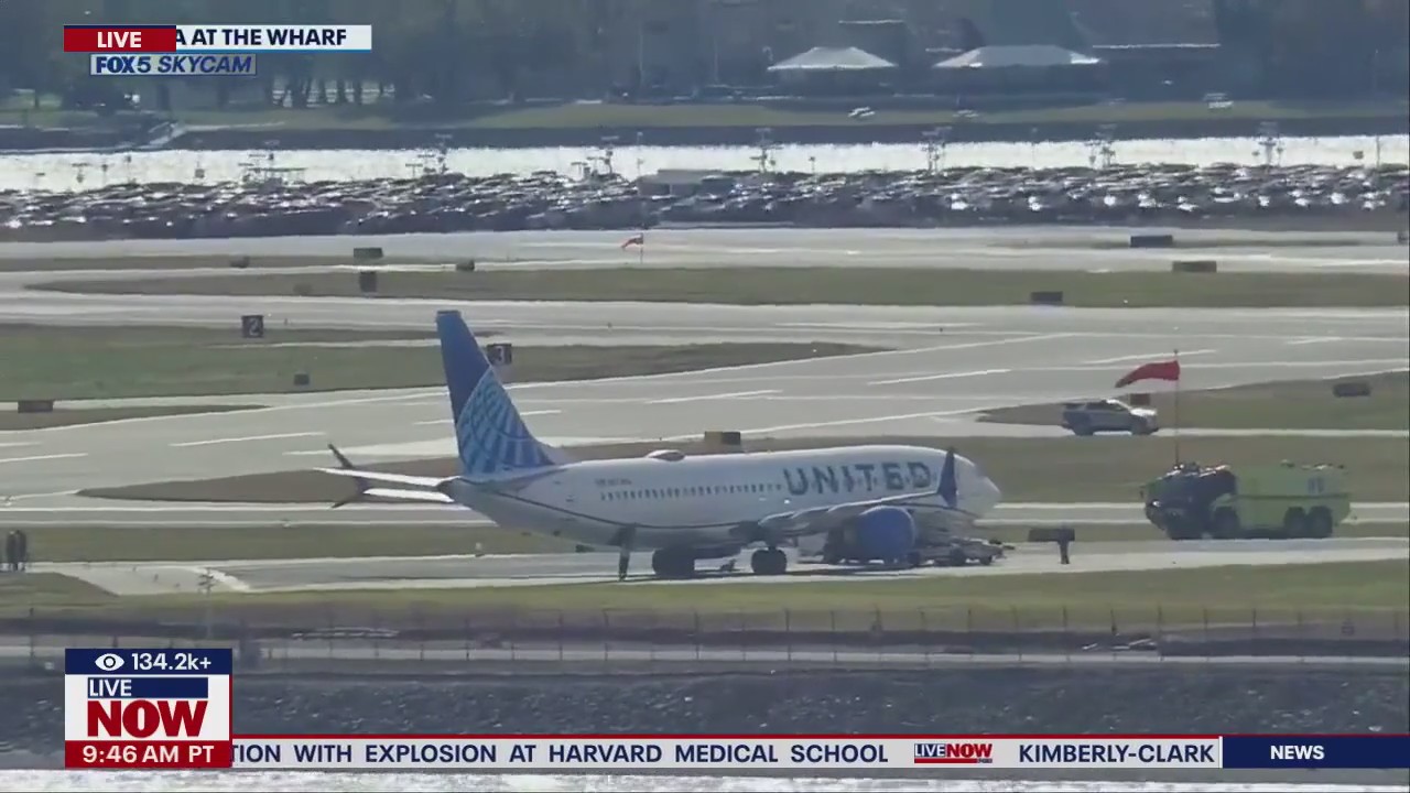 Flights grounded at Reagan National Airport