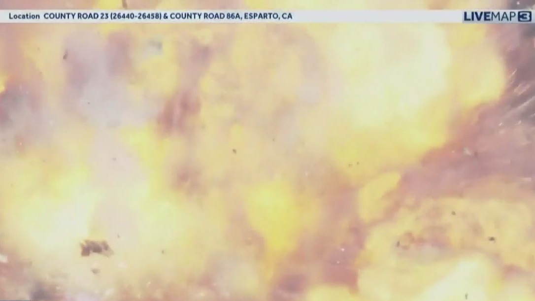 California fireworks warehouse explodes