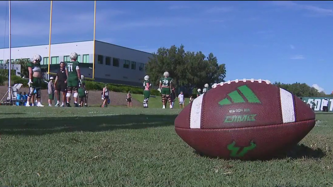 USF football team hoping for the best