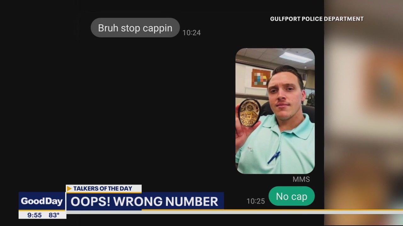 Talkers: Wrong number invites cop to smoke