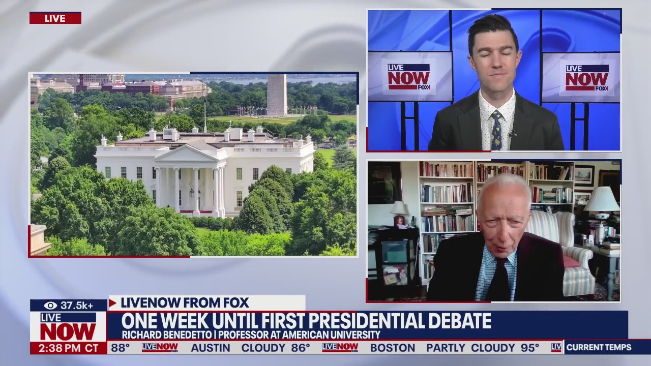First presidential debate is one week away