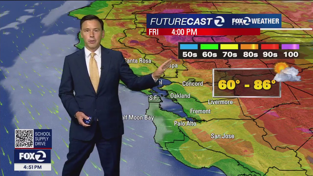 Cooler forecast